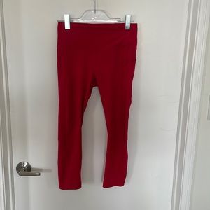 Lululemon pace rival crop 22 inch inseam. Size 6